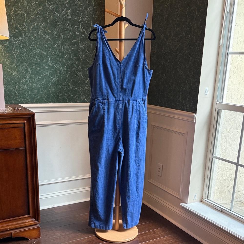 Anthropologie Loup Blue Denim Jumpsuit